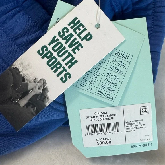 Lot of 2 DSG Girls Athletic Shorts Size XS - Picture 5 of 10